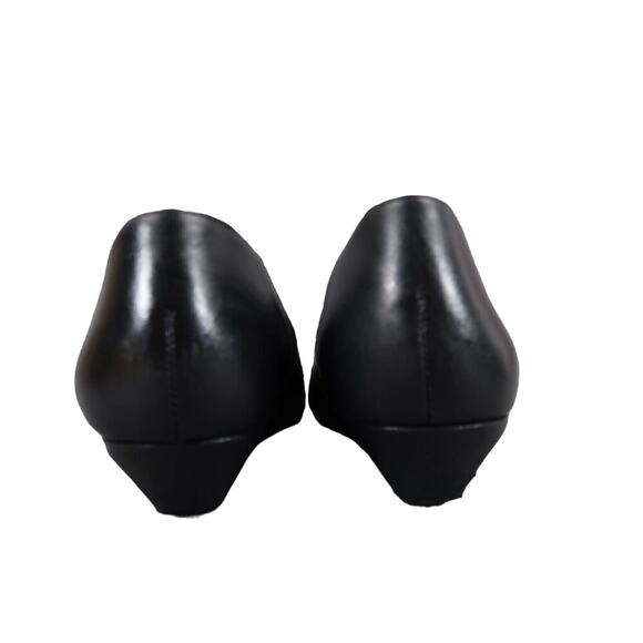 Dr Scholls Shoes Womens 7.5 Loafer Pumps Classic Fashion Leather Comfort Black - Picture 5 of 16